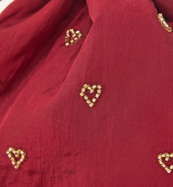 abahouse mavie「ハートビーズ゛刺繍巾着」|その他|