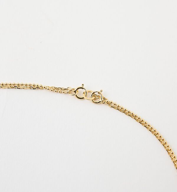 The Store by C' 「【MARIHA】Silent Rain ネックレス 2連(ボール&times;レクタングル)」|ネックレス|