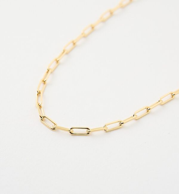 The Store by C' 「【MARIHA】Silent Rain ネックレス ロングレクタングルチェーン8」|ネックレス|