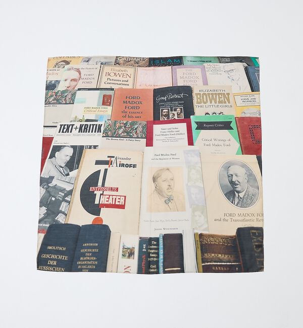 NOMINE「【LY】Postcard scarf　転写プリント 大判 スカーフ」|バンダナ・スカーフ|