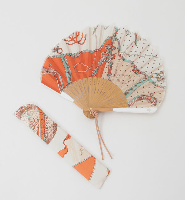 TIARA「【manipuri/マニプリ】扇子」|その他|オレンジ