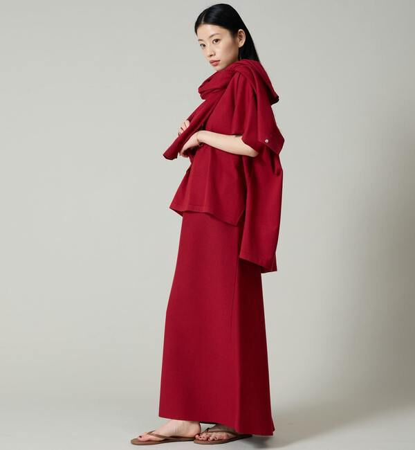 Liesse「Vネックビッグニット（セットアップ対応）」|ニット・セーター|