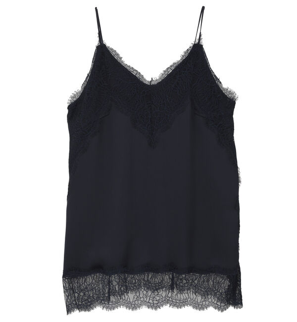 Liesse「レーストリムキャミソール」|シャツ・ブラウス|