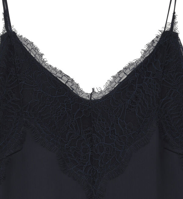 Liesse「レーストリムキャミソール」|シャツ・ブラウス|