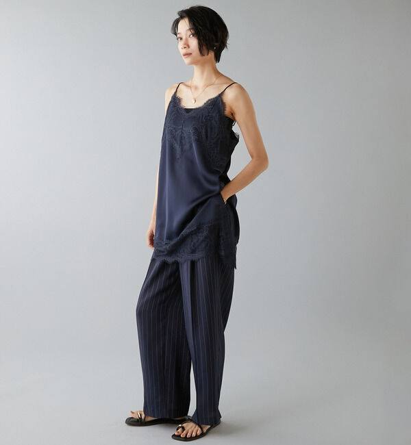 Liesse「レーストリムキャミソール」|シャツ・ブラウス|