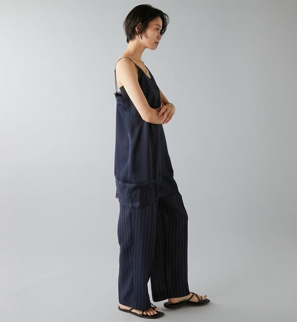 Liesse「レーストリムキャミソール」|シャツ・ブラウス|