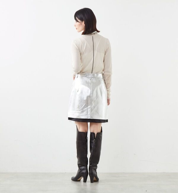 Soffitto「エコレザーミニスカート」|スカート|
