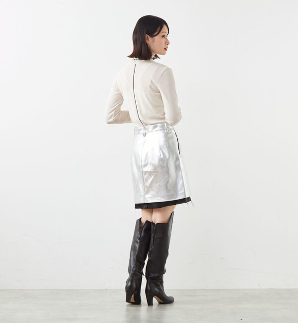 Soffitto「エコレザーミニスカート」|スカート|