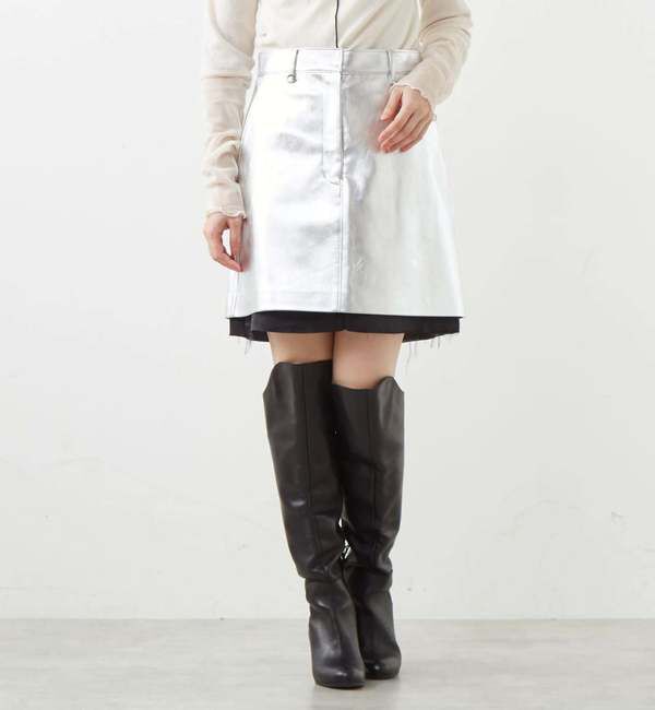 Soffitto「エコレザーミニスカート」|スカート|