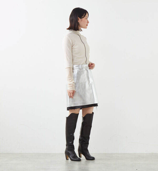 Soffitto「エコレザーミニスカート」|スカート|