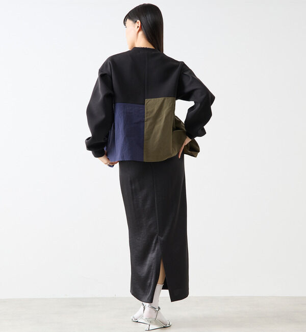 Soffitto「ウエストゴムサテンスカート」|スカート|