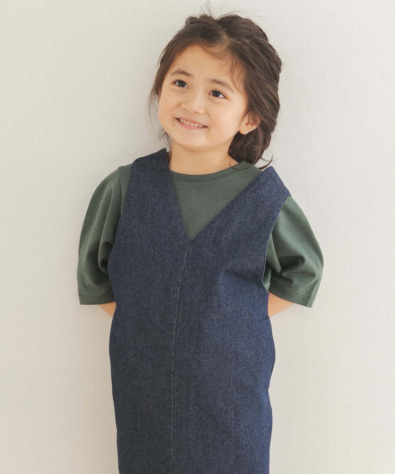 URBAN RESEARCH DOORS「『親子リンク』タックバルーンスリーブTシャツ(KIDS)」|その他|