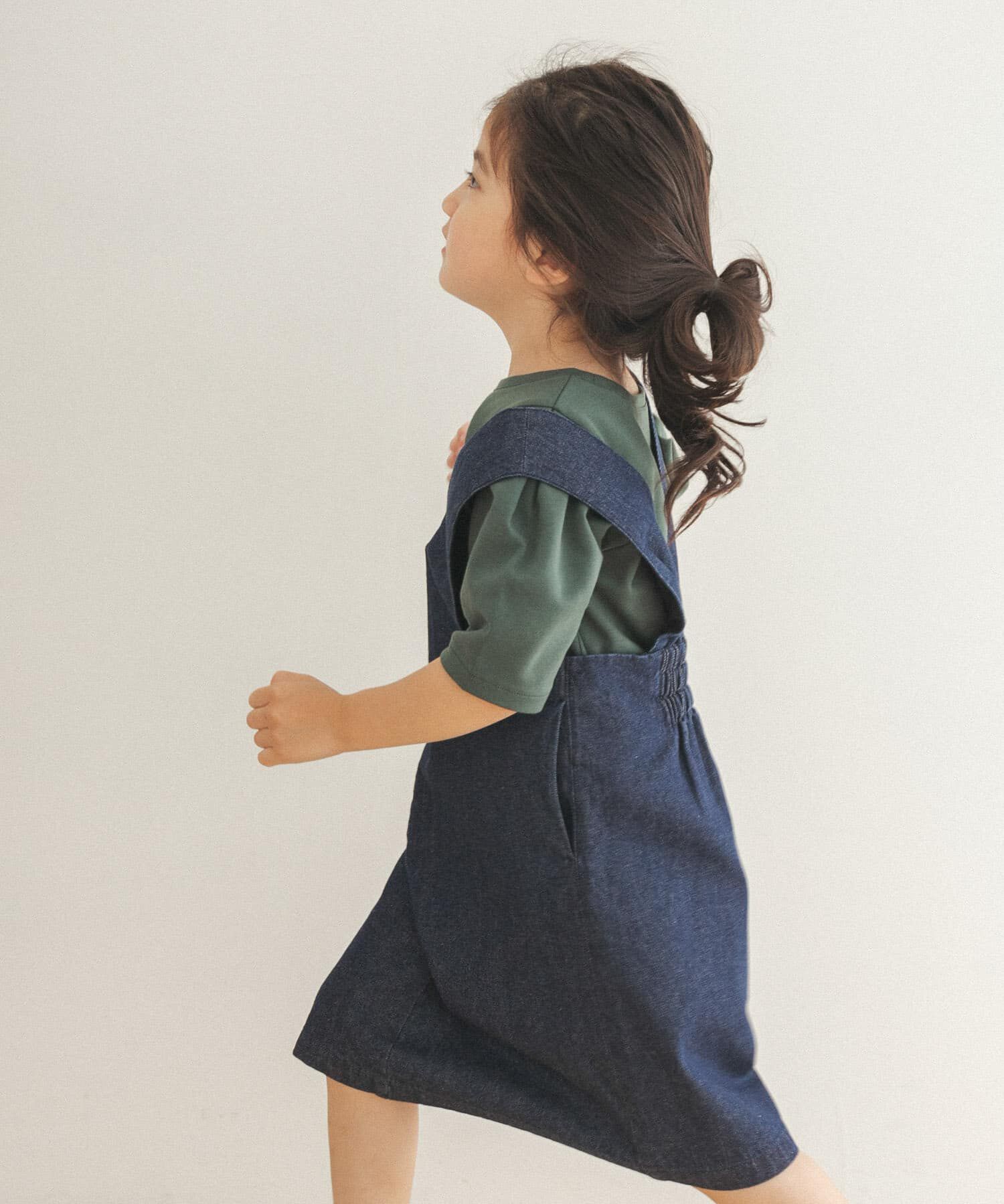 URBAN RESEARCH DOORS「『親子リンク』タックバルーンスリーブTシャツ(KIDS)」|その他|