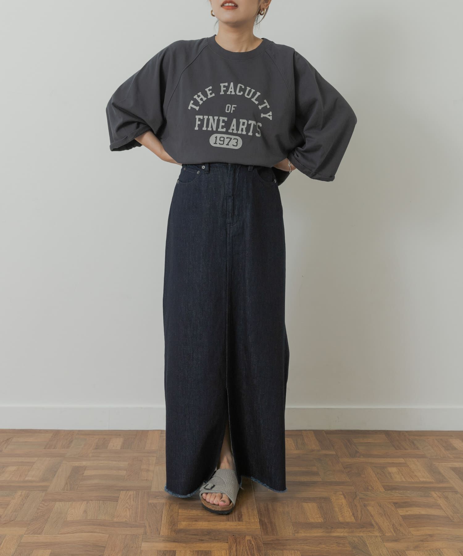 URBAN RESEARCH DOORS「Denim Flare Skirt」|スカート|