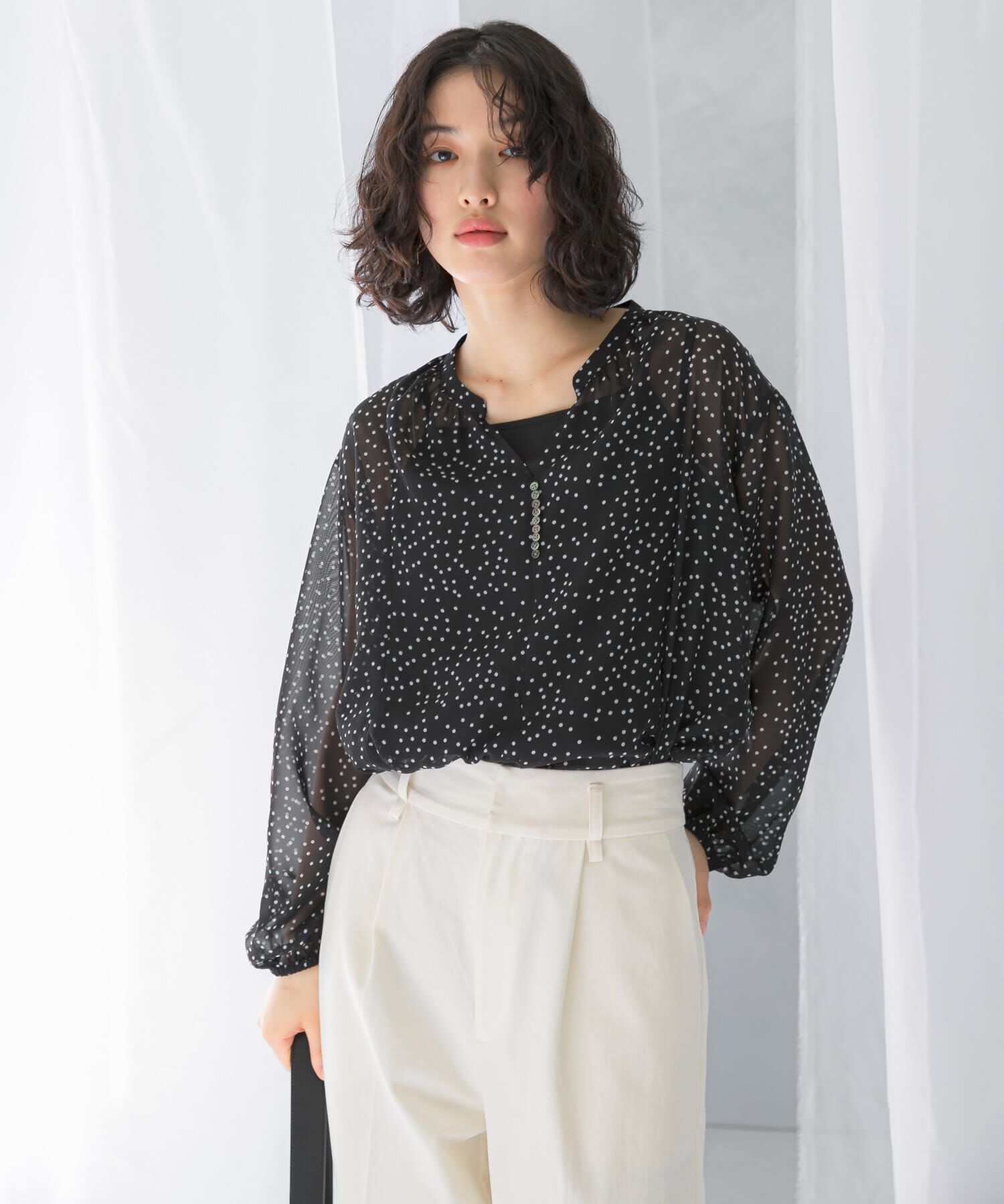 URBAN RESEARCH ROSSO「シアードットチュニック」|チュニック|