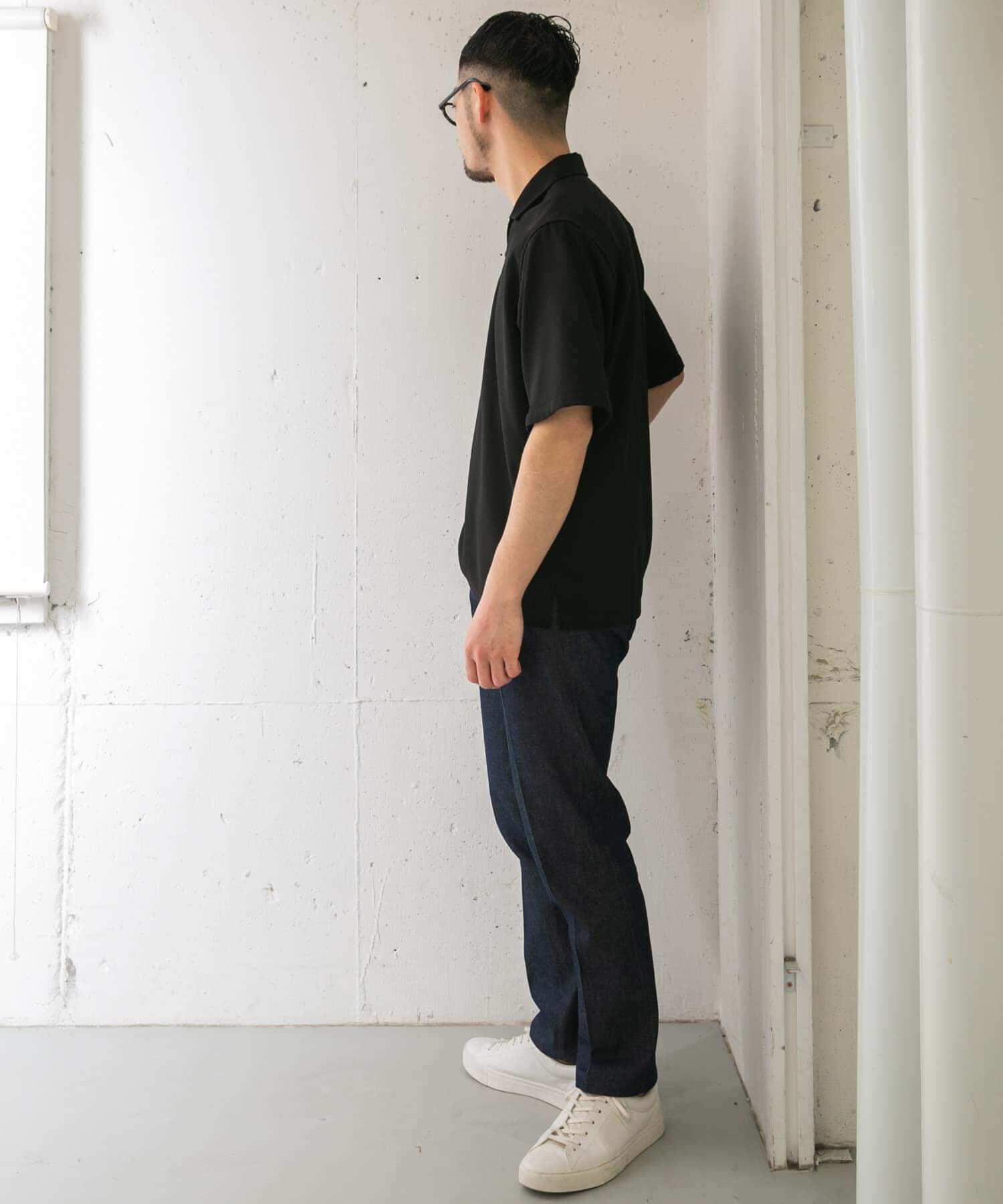 URBAN RESEARCH ROSSO「『WEB限定』『セットアップ対応』パナマ風スキッパーシャツ」|シャツ・ブラウス|