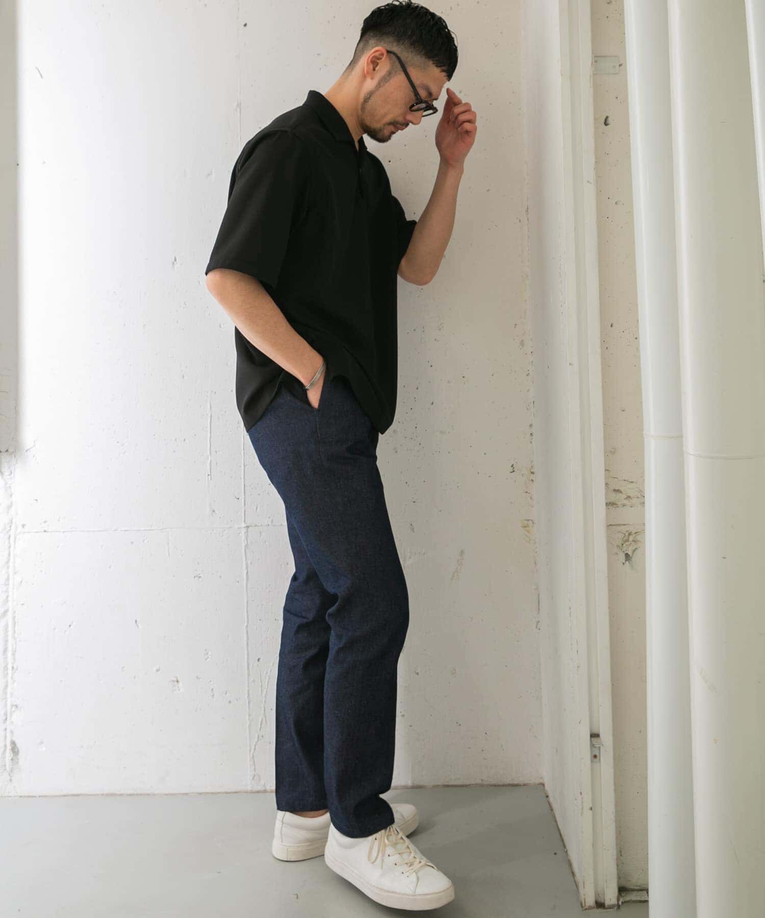 URBAN RESEARCH ROSSO「『WEB限定』『セットアップ対応』パナマ風スキッパーシャツ」|シャツ・ブラウス|