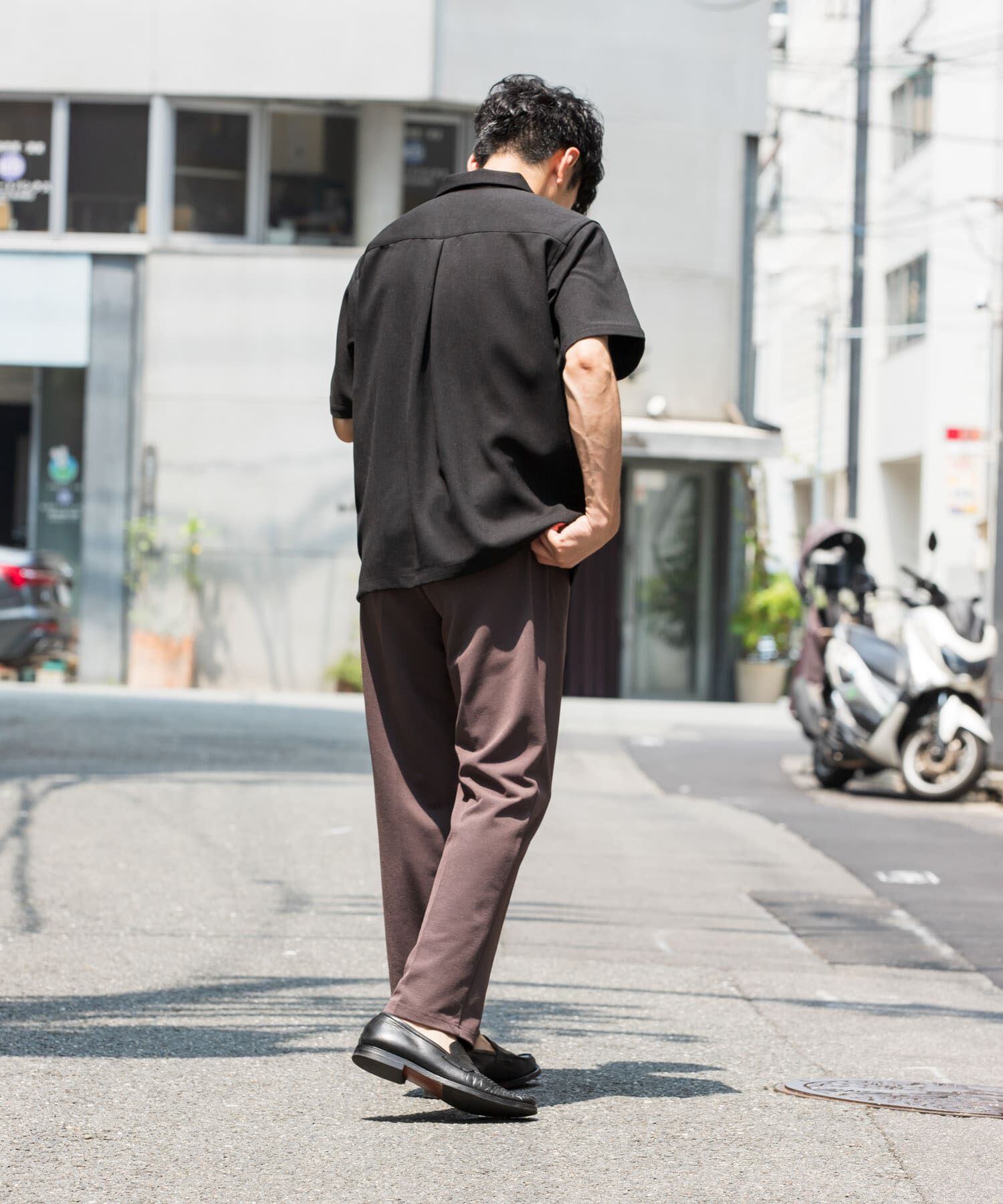 URBAN RESEARCH ROSSO「『WEB限定』『セットアップ対応』パナマ風スキッパーシャツ」|シャツ・ブラウス|