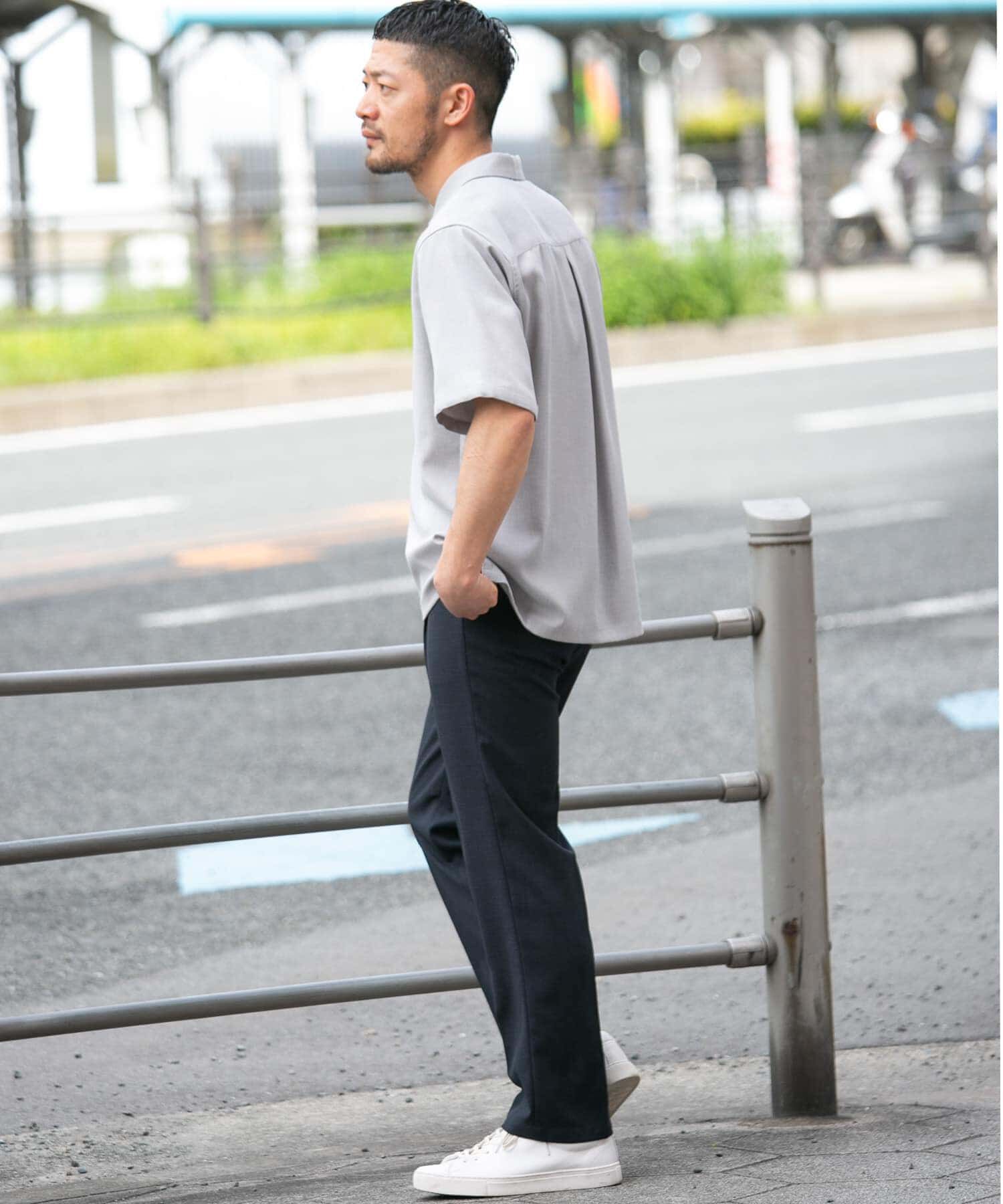 URBAN RESEARCH ROSSO「『WEB限定』『セットアップ対応』パナマ風スキッパーシャツ」|シャツ・ブラウス|