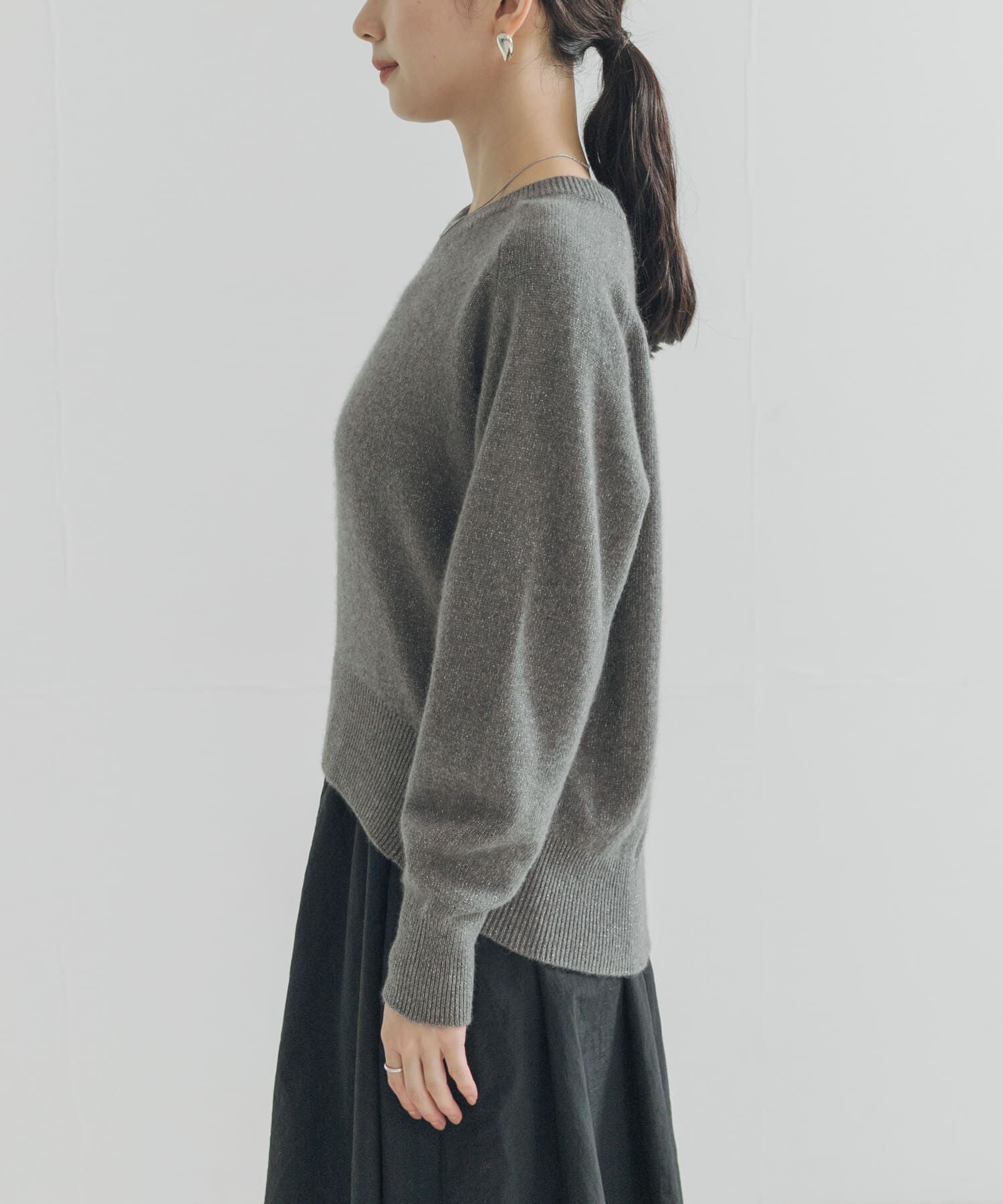 URBAN RESEARCH「FOX混ラメニット」|ニット・セーター|