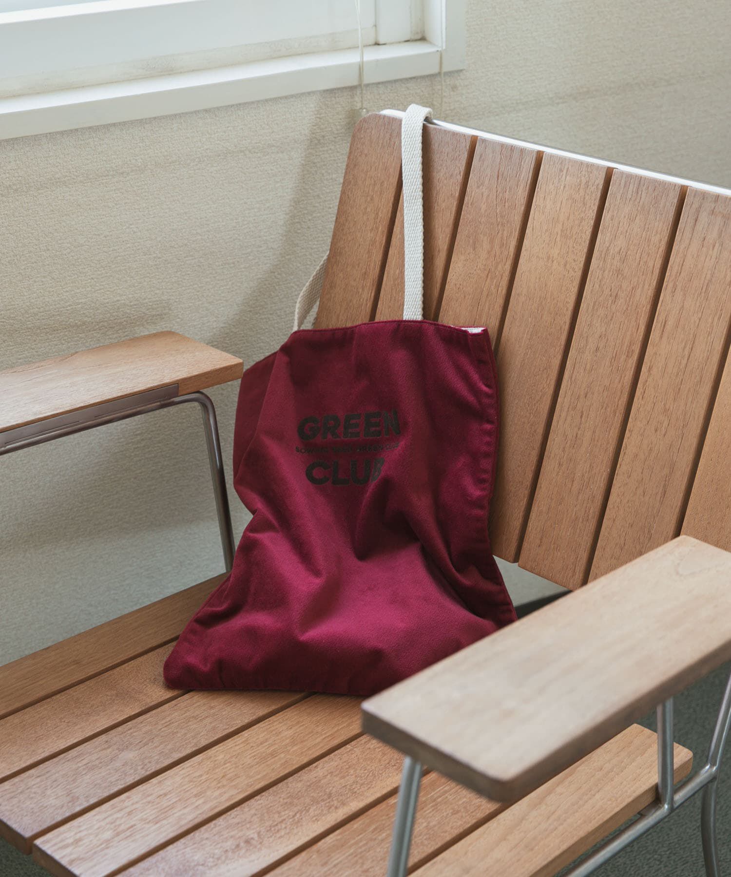 URBAN RESEARCH DOORS「『別注』beej&times;DOORS　ベロアトート」|トートバッグ|