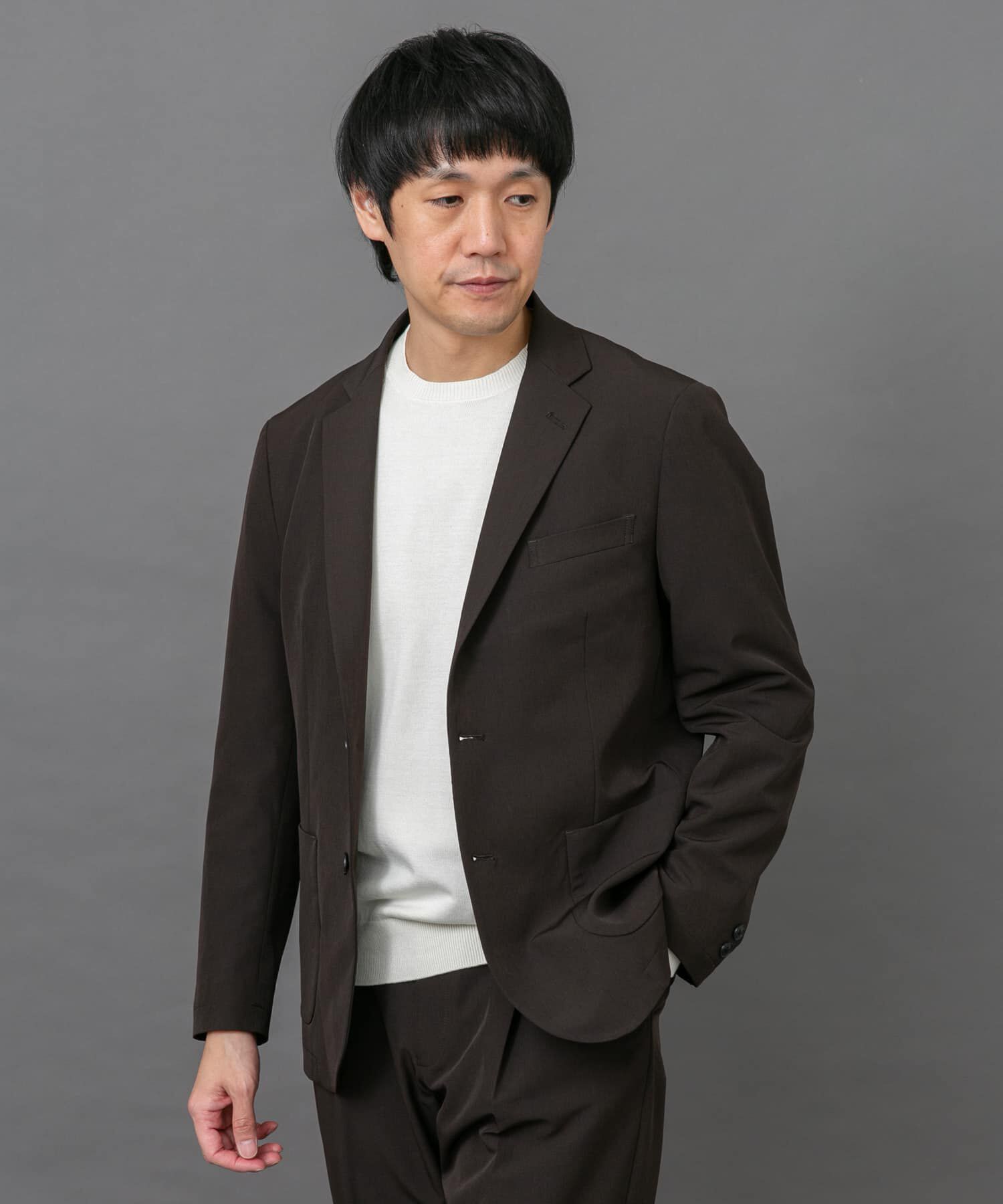 URBAN RESEARCH DOORS「LIFE STYLE TAILOR　4WAYストレッチメランジジャケット」|その他|