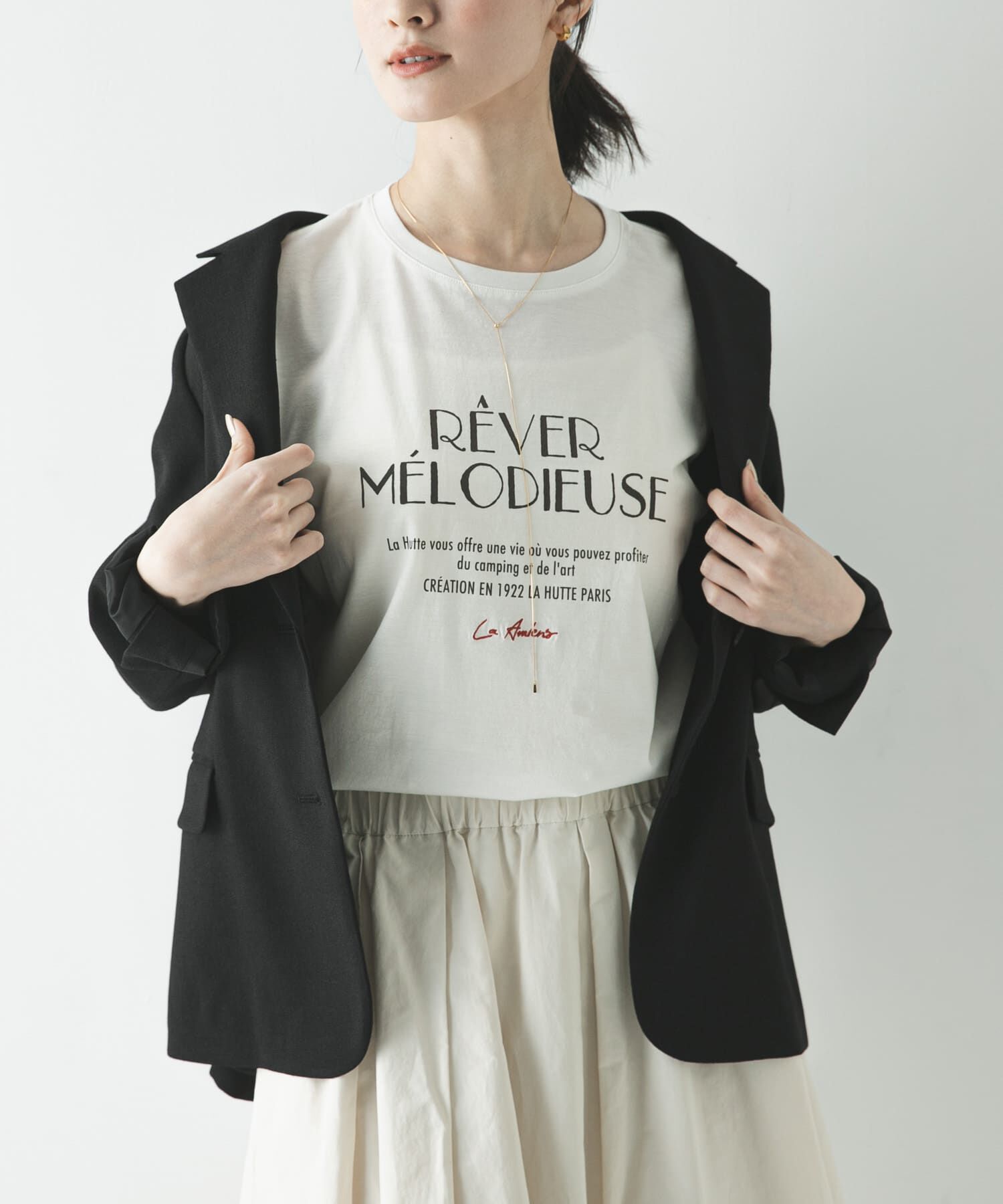 URBAN RESEARCH「『別注』La Hutte&times;URBAN RESEARCH　Tシャツ」|Tシャツ・カットソー|