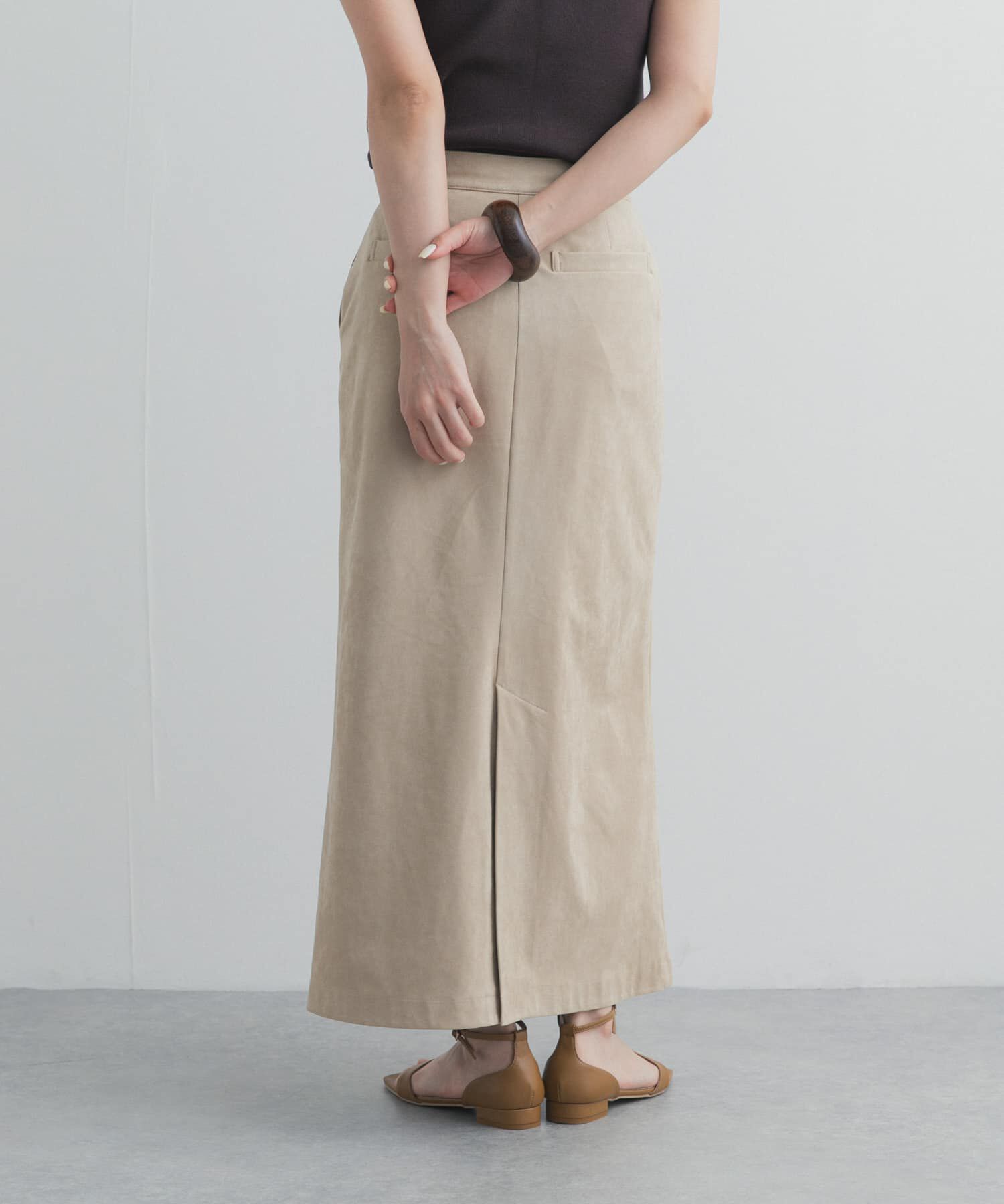 URBAN RESEARCH DOORS「『別注』Audrey and John Wad&times;DOORS　スウェードスカート」|スカート|