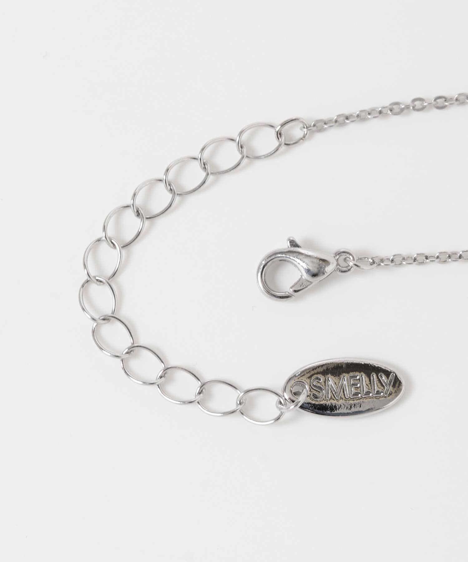 SMELLY「フラワーモチーフパールネックレス」|ネックレス|