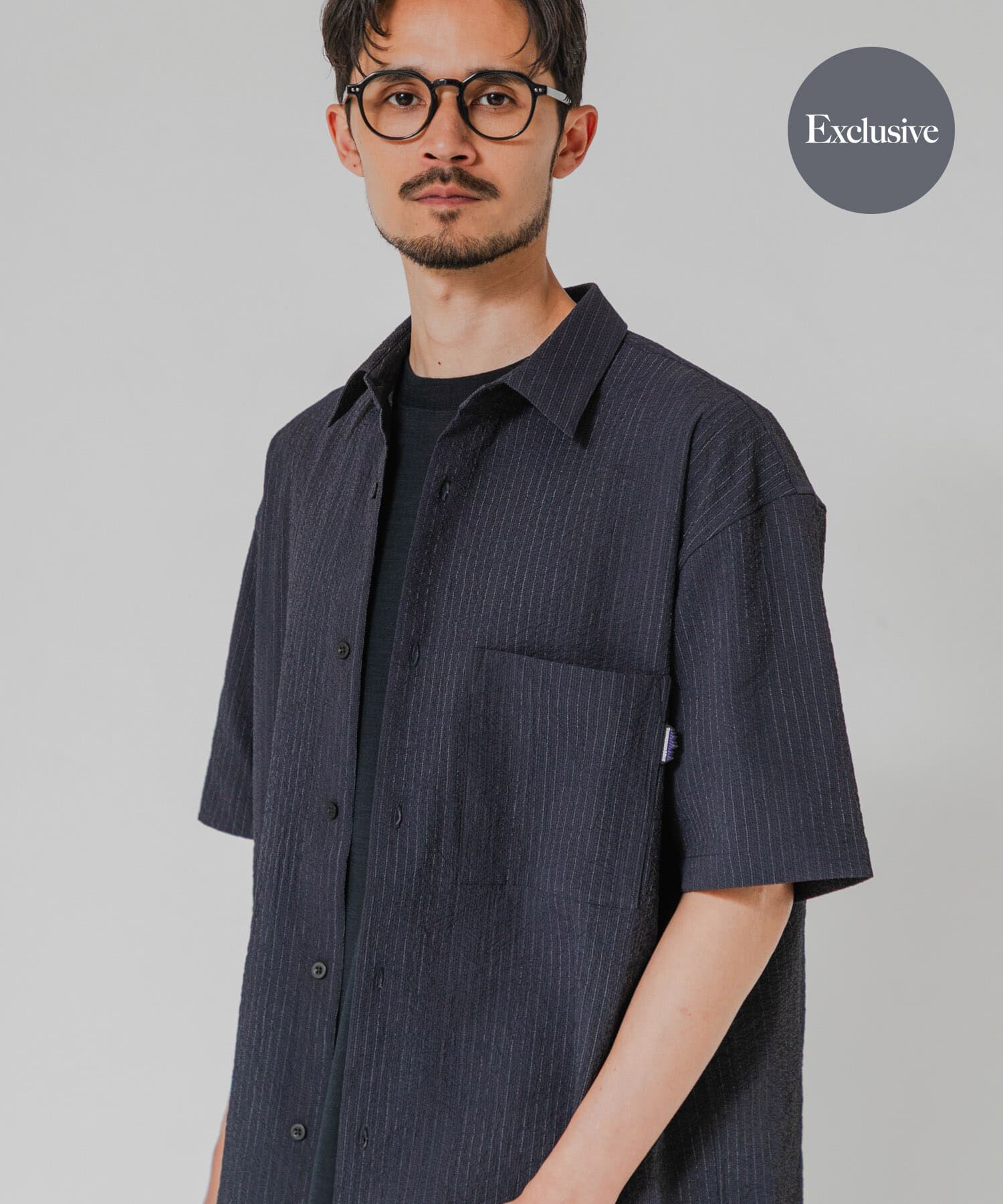 URBAN RESEARCH「『別注』THOUSAND MILE&times;URBAN RESEARCH　　WASHER CODE SHIRTS」|シャツ・ブラウス|ストライプ