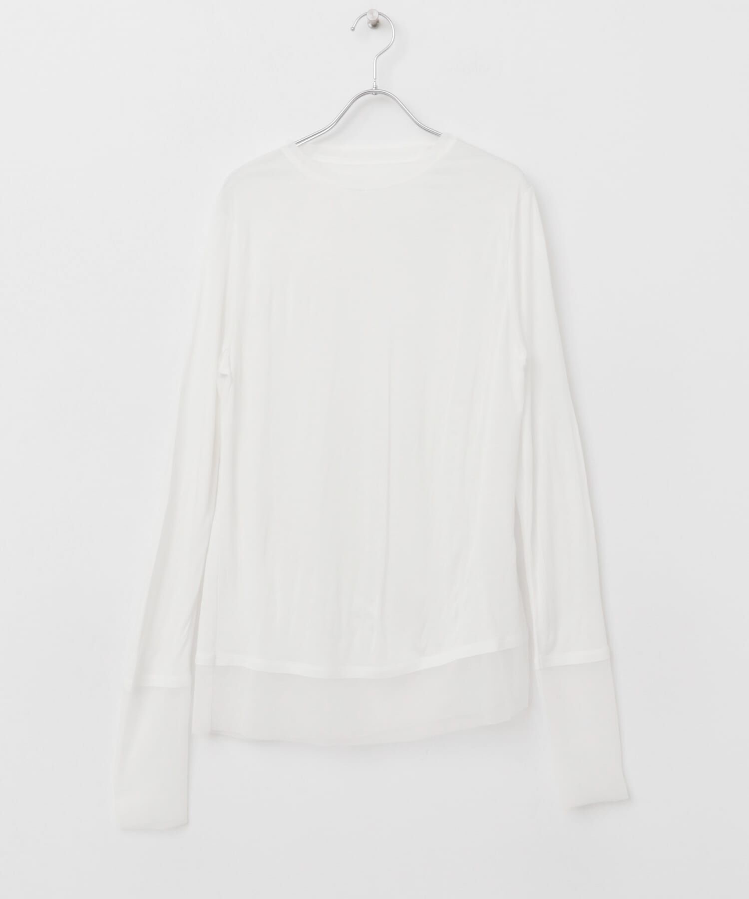 SENSE OF PLACE by URBAN RESEARCH「シアーレイヤードTシャツ」|Tシャツ・カットソー|