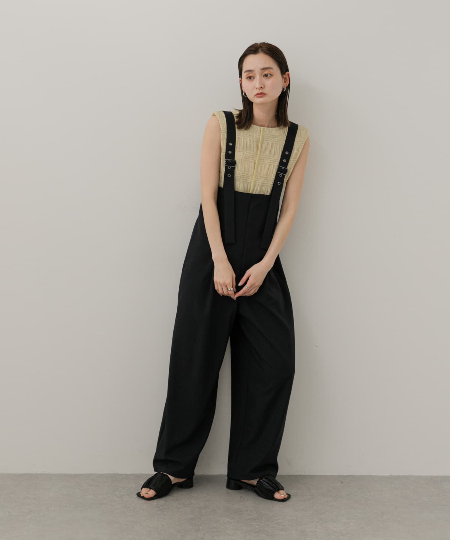 SENSE OF PLACE by URBAN RESEARCH「シャーリングパイピングカットトップ」|Tシャツ・カットソー|