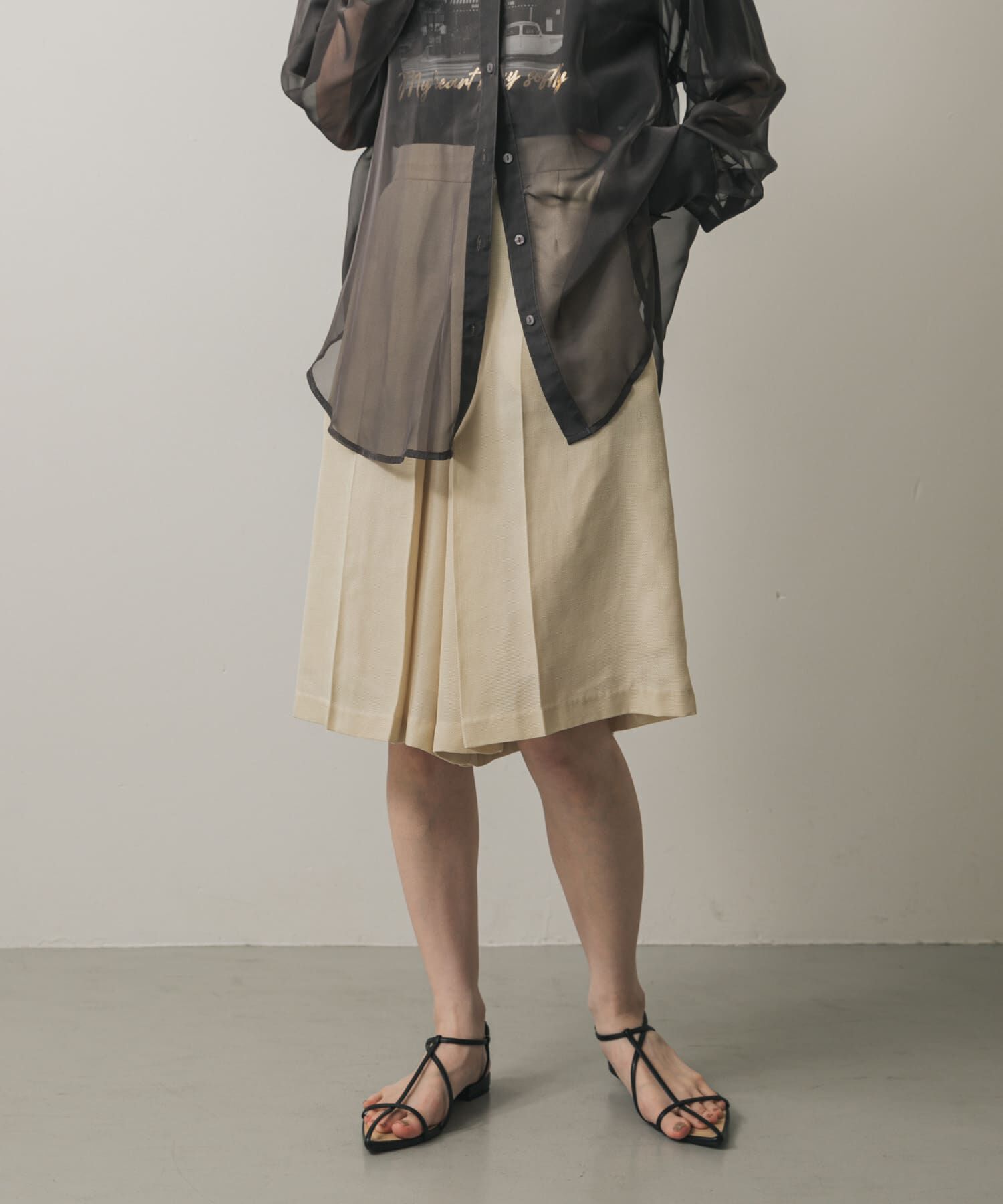 SENSE OF PLACE by URBAN RESEARCH「リネンライクメッシュバミューダ」|その他|