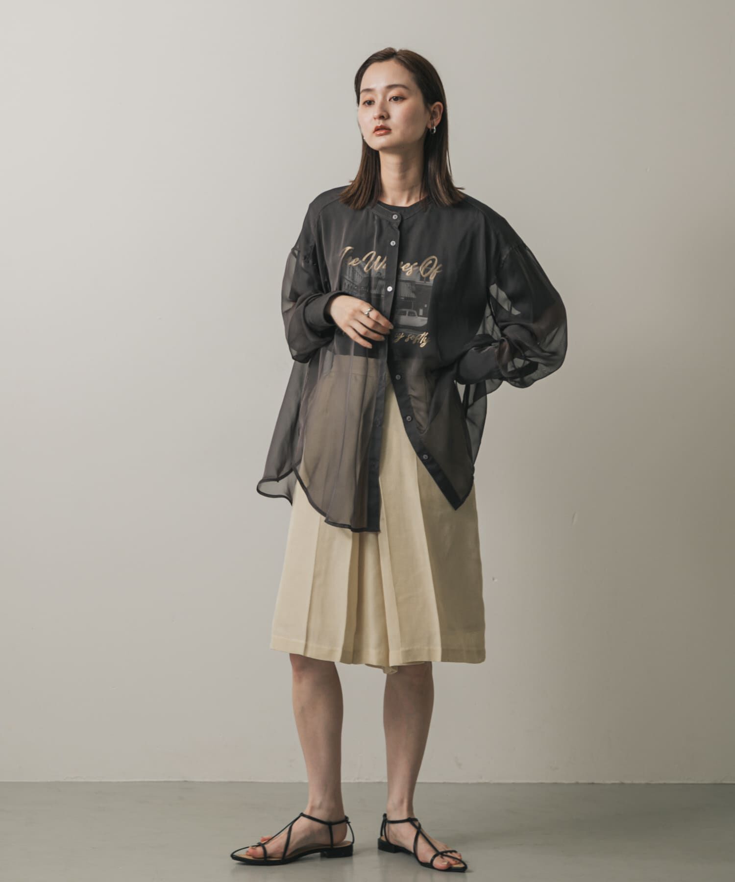 SENSE OF PLACE by URBAN RESEARCH「リネンライクメッシュバミューダ」|その他|