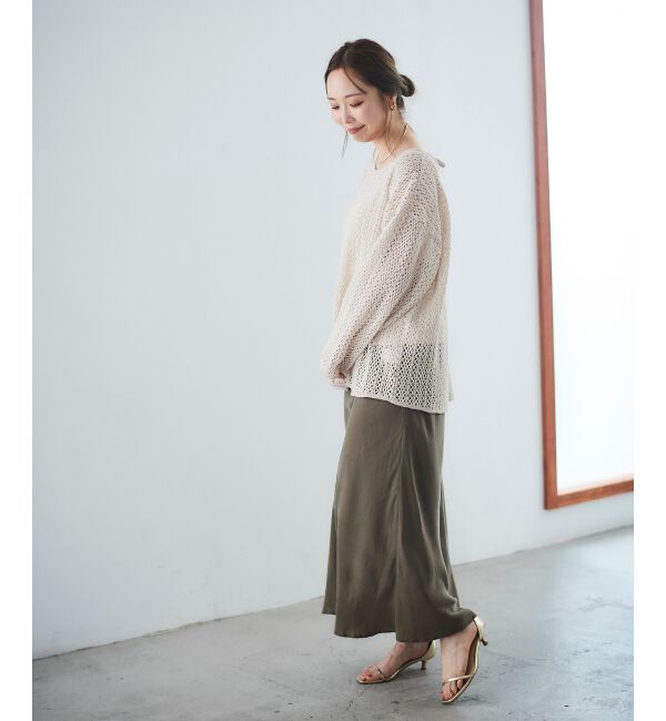 le.coeur blanc「クロシェ風レースプルオーバー」|プルオーバー|