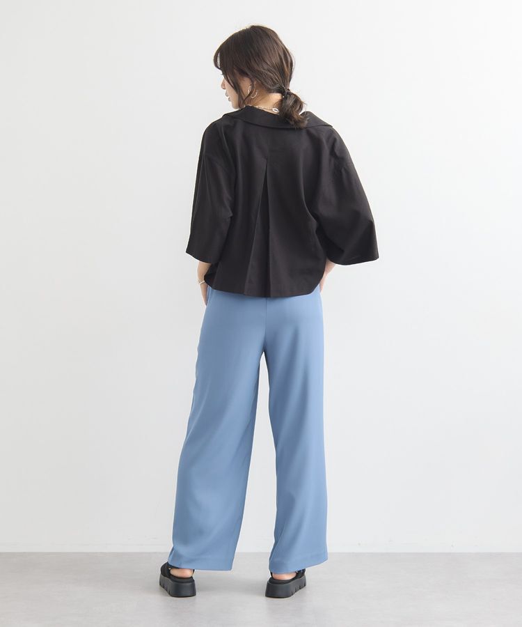 earth music&ecology「リラックスシャツジャケット / リネン混」|テーラードジャケット|