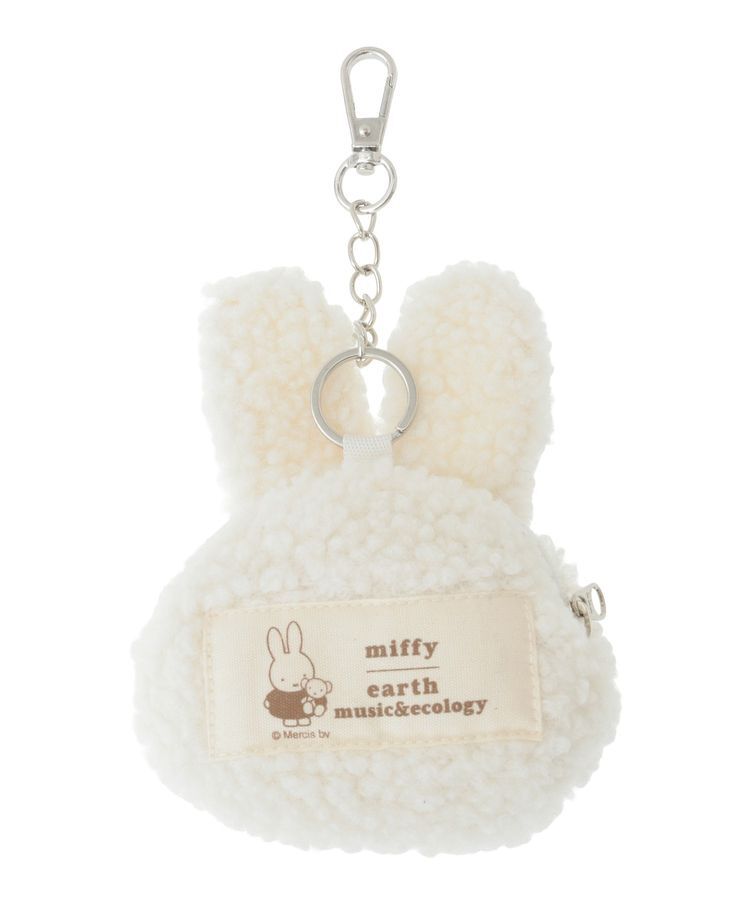 earth music&ecology「miffy/earth タグ付ミニコインケース」|ポーチ|