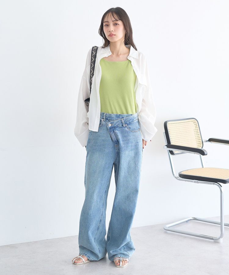 earth music&ecology「適ON カップ付きキャミソール」|キャミソール|