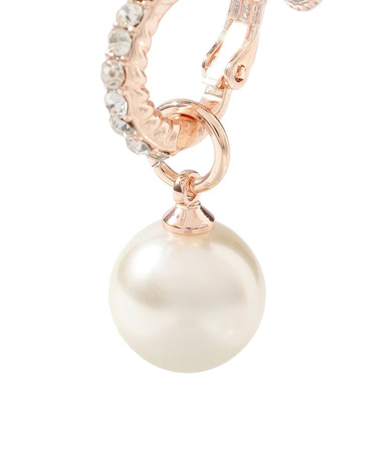 Maison de FLEUR「【2Way】パールビジューイヤリング」|イヤリング|