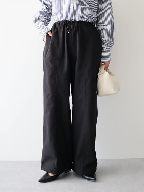  「・Double Flags ミニリップイージーパンツ」|その他|ブラック