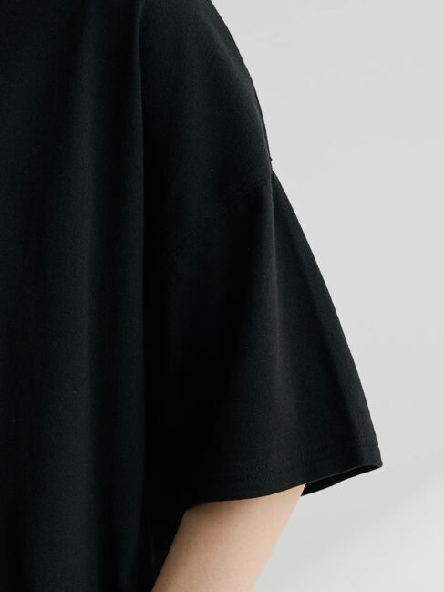 Green Parks「キレイ目ロゴ半袖チュニック」|チュニック|