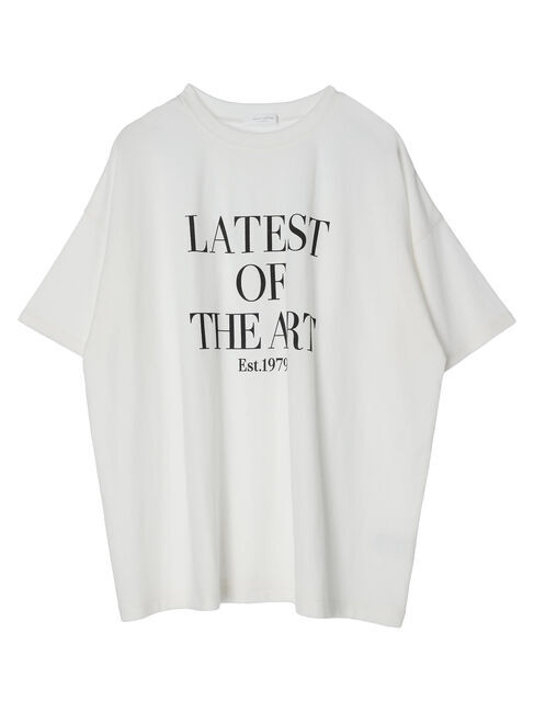 Green Parks「キレイ目ロゴ半袖チュニック」|チュニック|