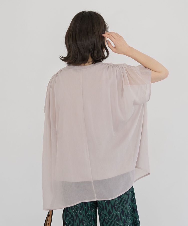 Green Parks「楊柳ドッキングフレンチプルオーバー」|Tシャツ・カットソー|