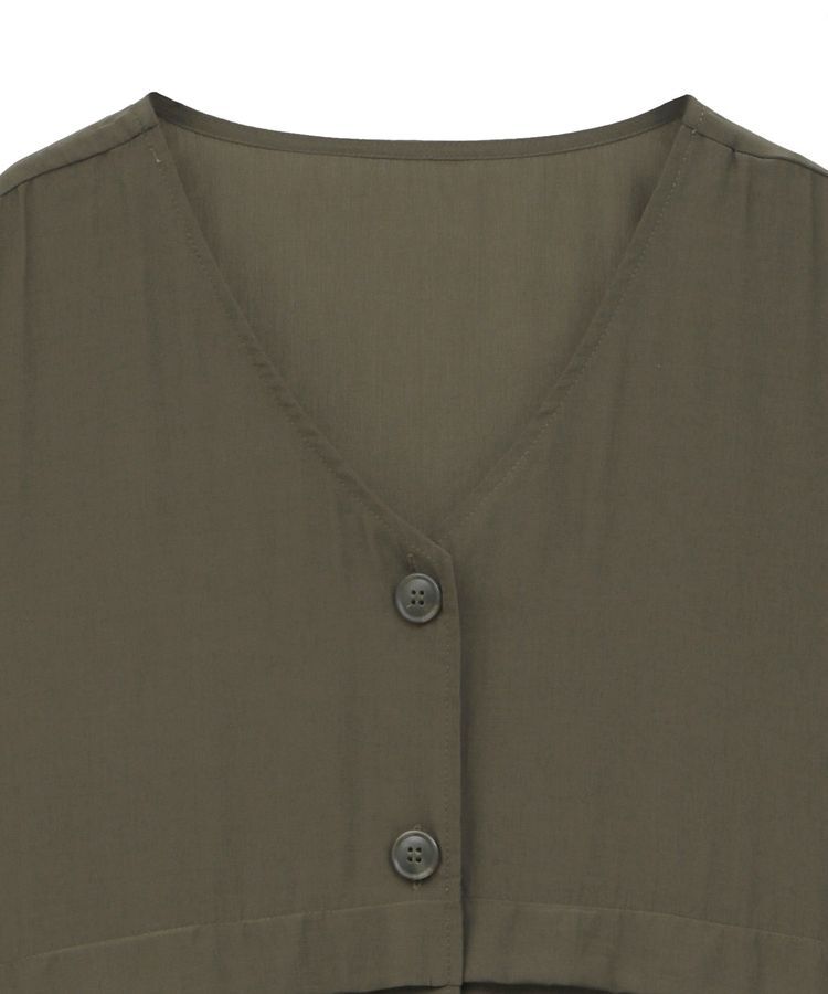 Green Parks「シアーミリタリーベスト」|ベスト・ジレ|