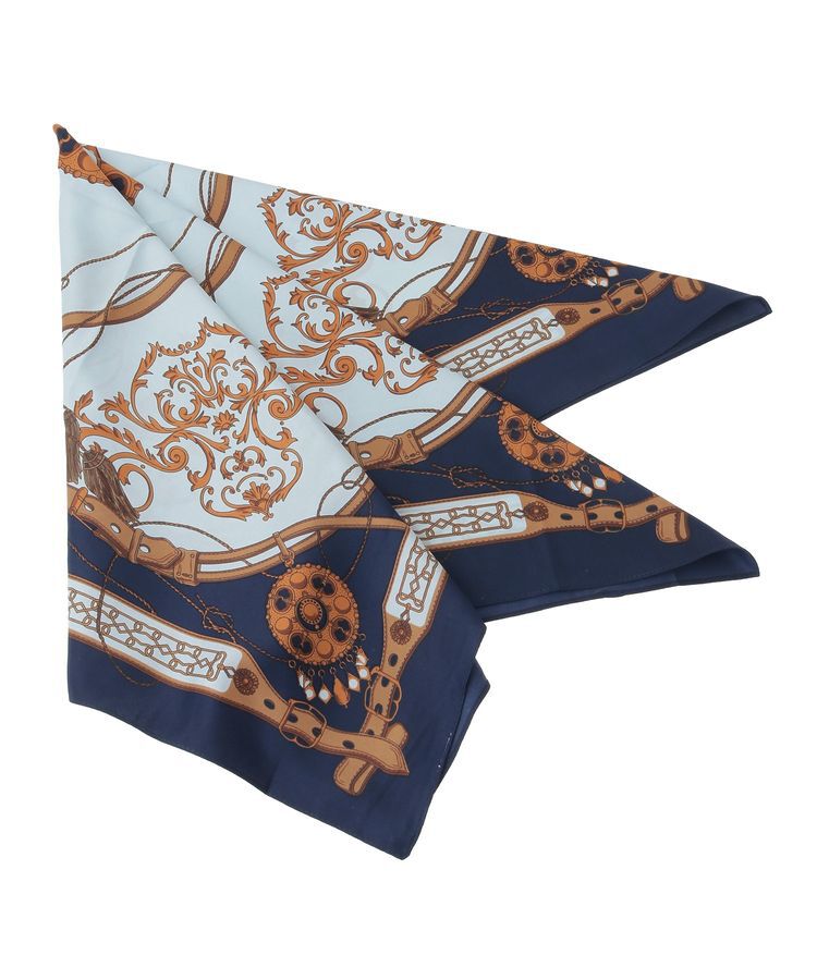 Green Parks「・ベルトタッセルスカーフ 90&times;90」|バンダナ・スカーフ|