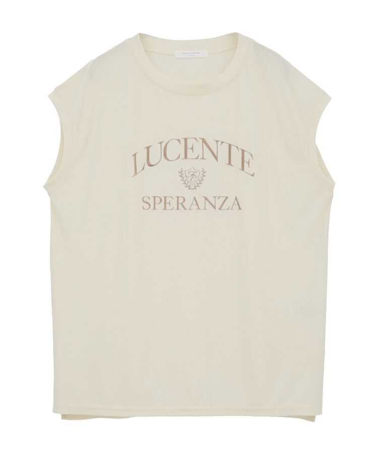 Green Parks「ベロアロゴフレンチスリーブチュニック」|チュニック|