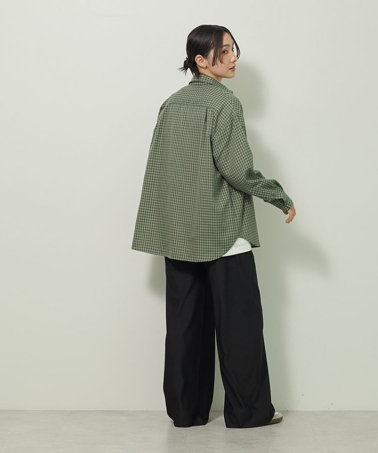 Green Parks「イージーケアアソートZIPシャツ」|シャツ・ブラウス|