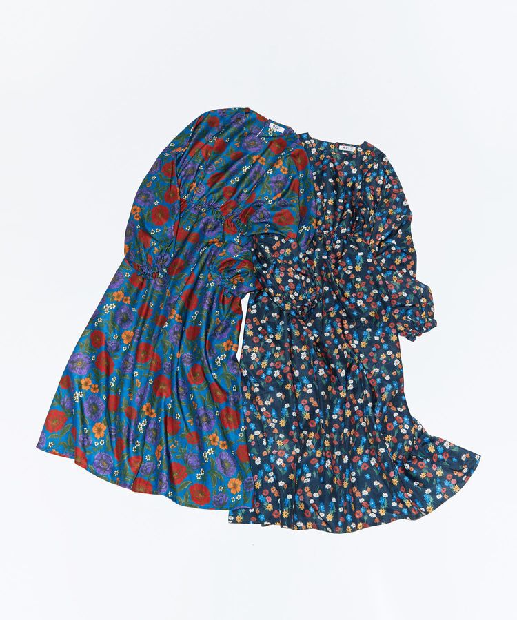 Green Parks「■WITH KURUMI NAKATA フラワープリントワンピース」|ワンピース|