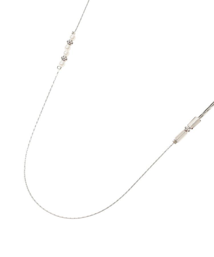 Green Parks「ビーズMIXロングチェーンネックレス」|ネックレス|