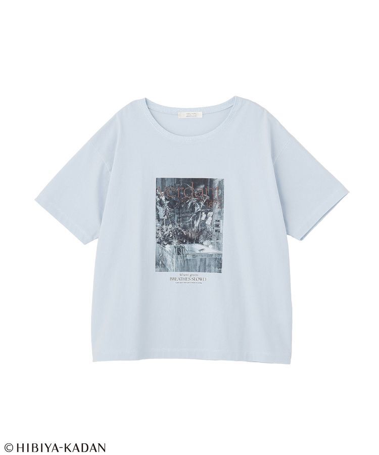 Green Parks「日比谷花壇コラボモノクロTEE」|Tシャツ・カットソー|